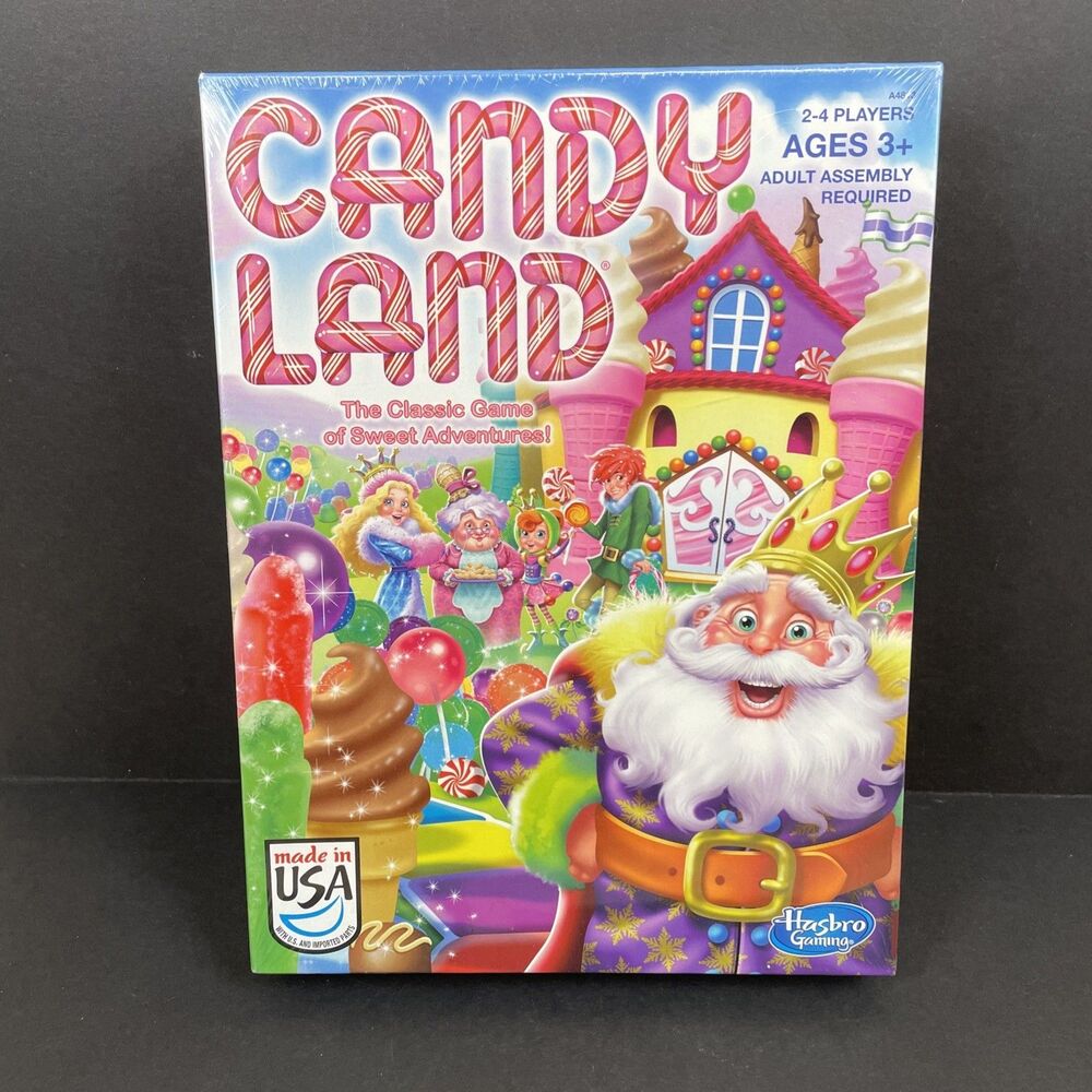 Hasbro Candy Land The Classic Game of Sweetness 2 to 4 Players *New Sealed